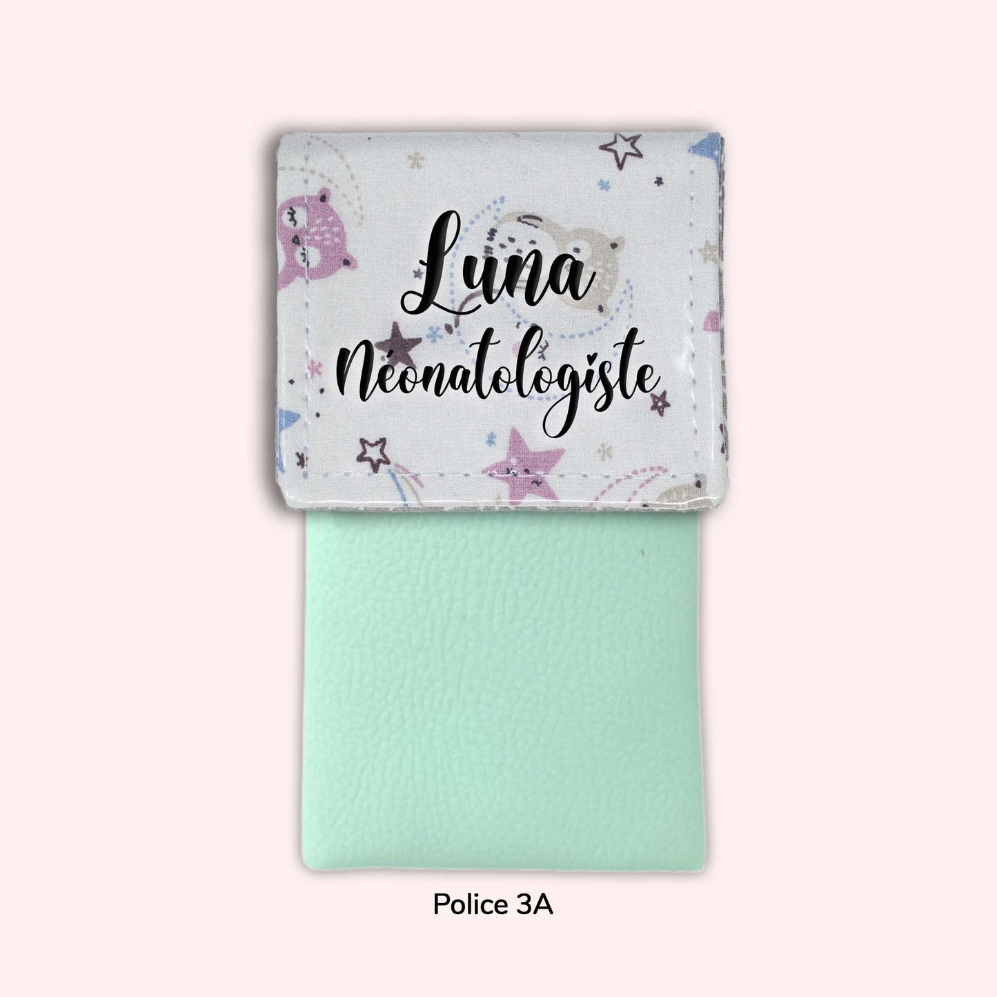 Pochette aimantée Luna la chouette