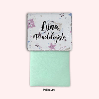 Pochette aimantée Luna la chouette