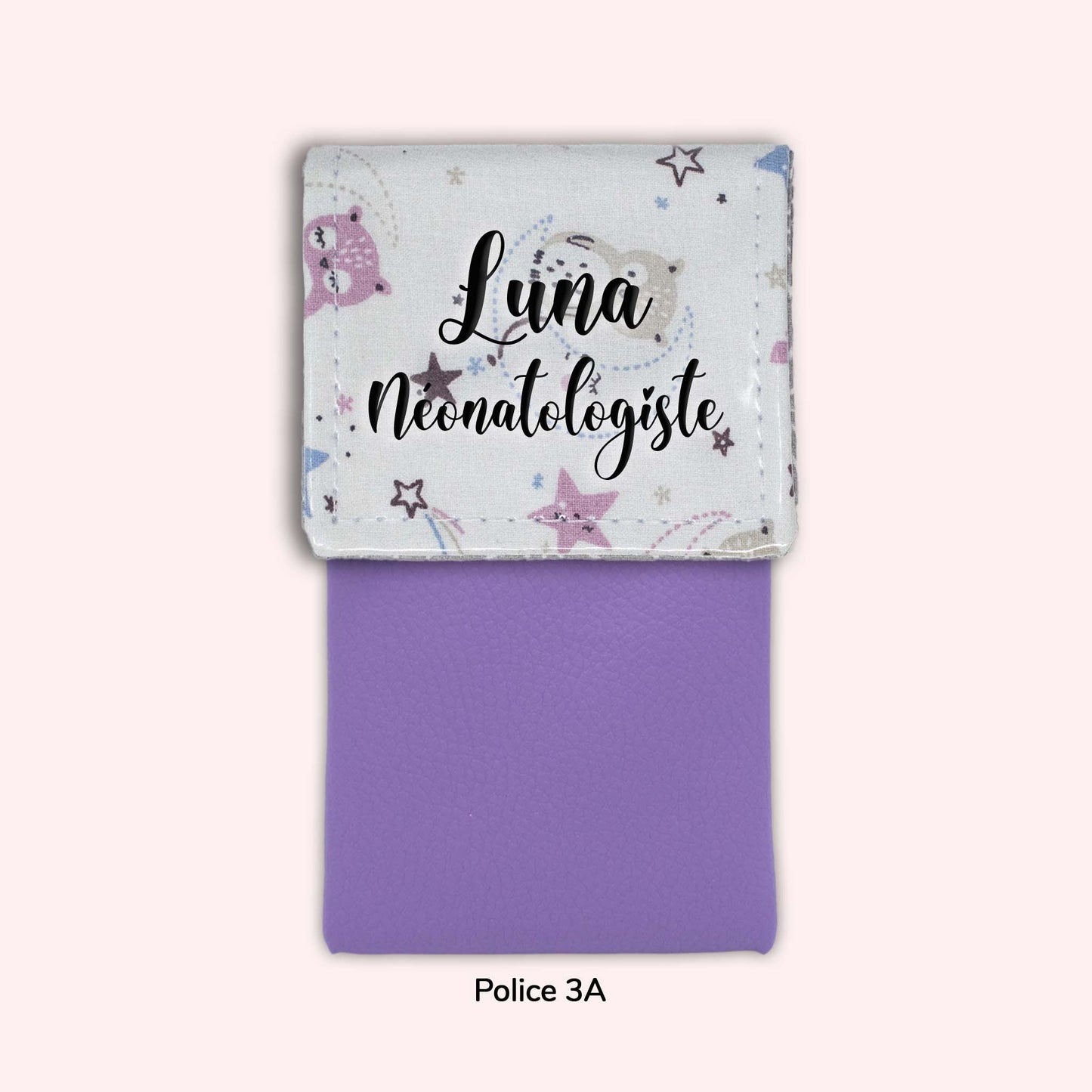 Pochette aimantée Luna la chouette