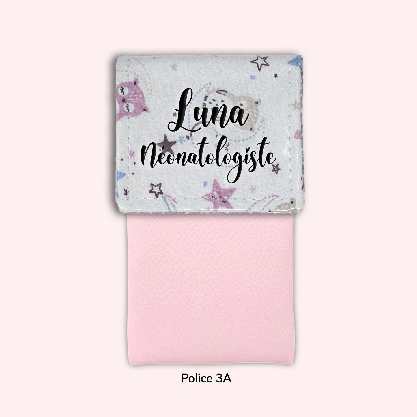 Pochette aimantée Luna la chouette