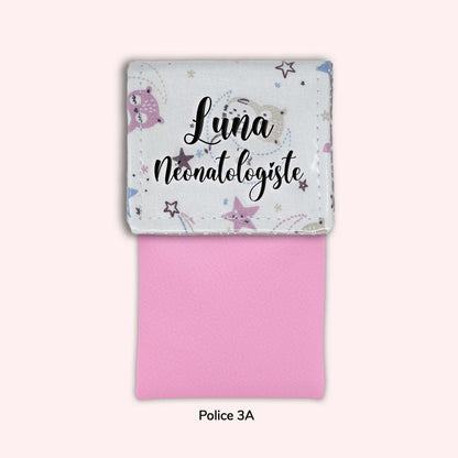 Pochette aimantée Luna la chouette