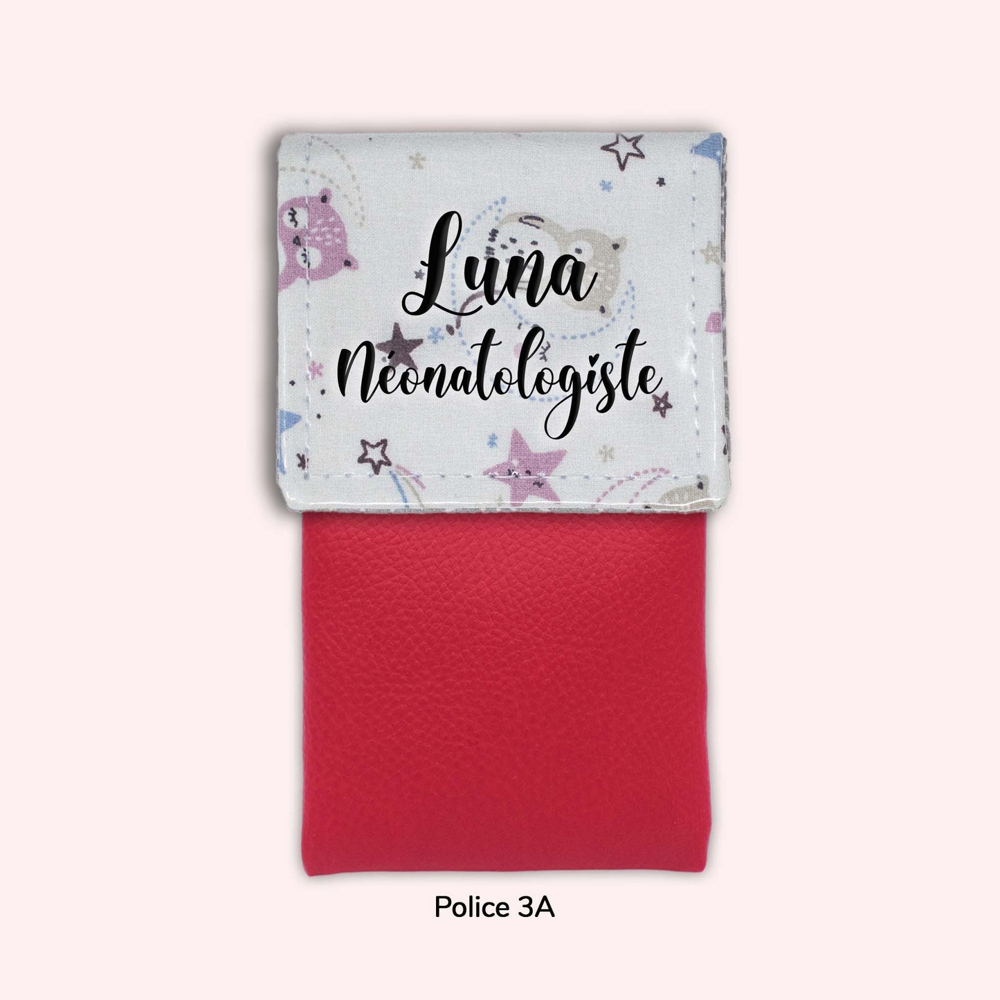 Pochette aimantée Luna la chouette