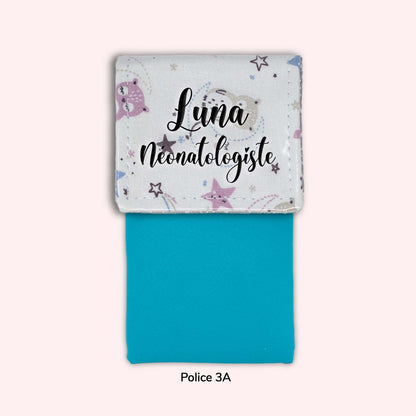 Pochette aimantée Luna la chouette