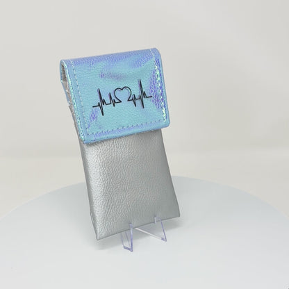 Holo Blue Magnetic Pouch