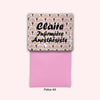 Art Deco Pale Pink Magnetic Pouch