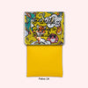 Yellow Manga Magnetic Pouch